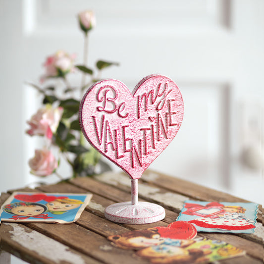 Be My Valentine Tabletop Sign for Your Farmhouse Decor