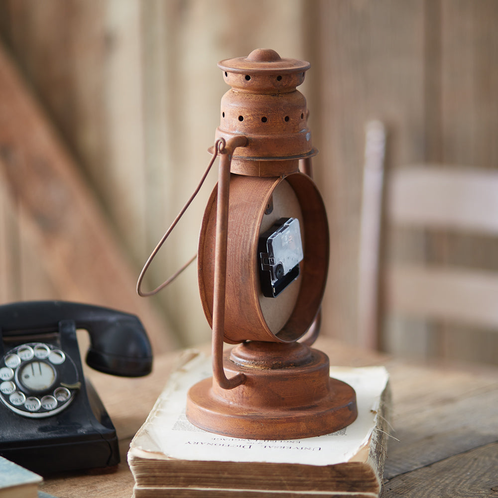 Charming Farmhouse Lantern Clock