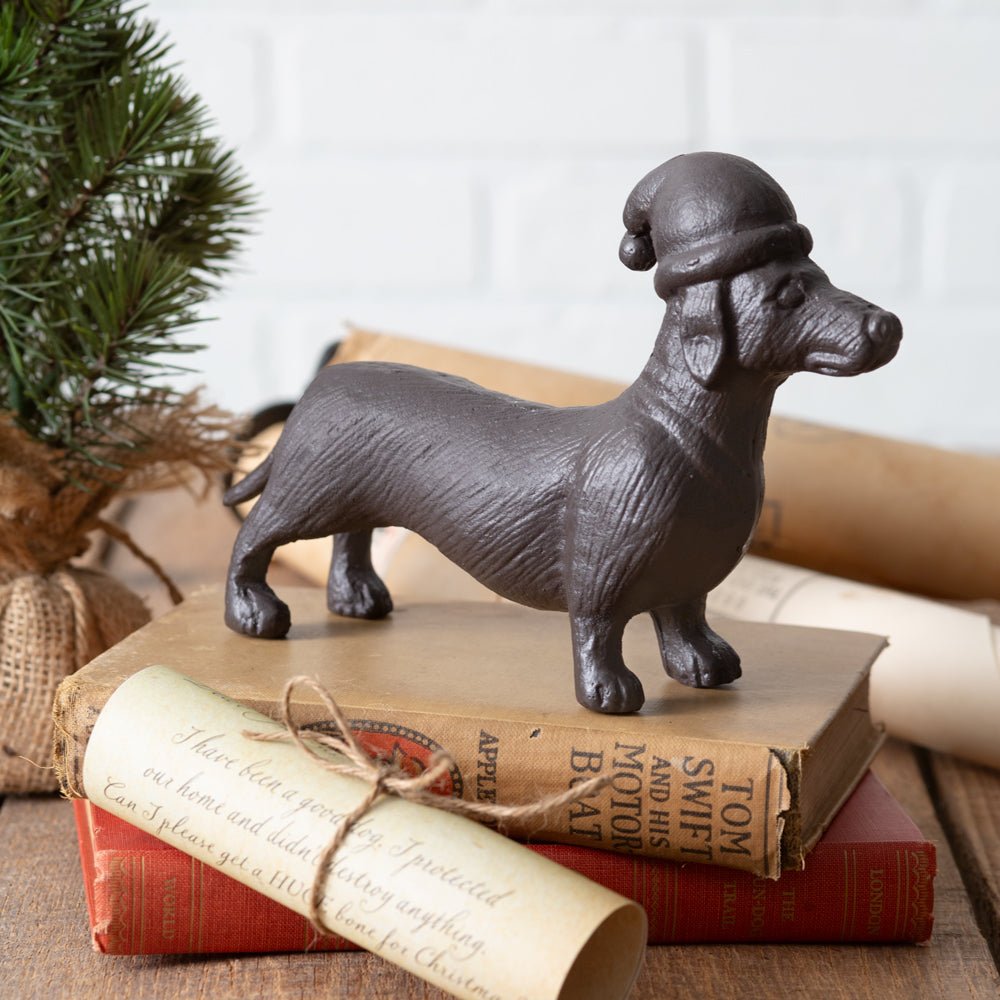 Adorable Dachshund Holiday Decoration