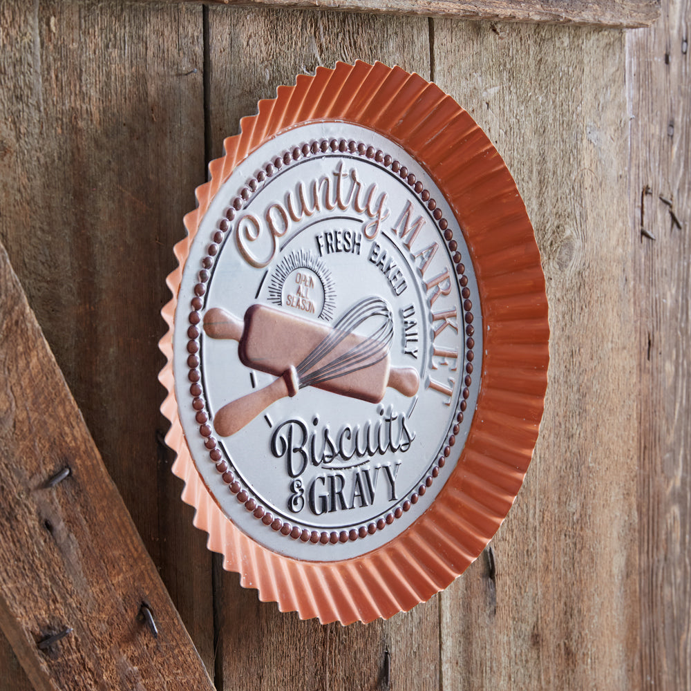 Country Market Bottle Cap Sign