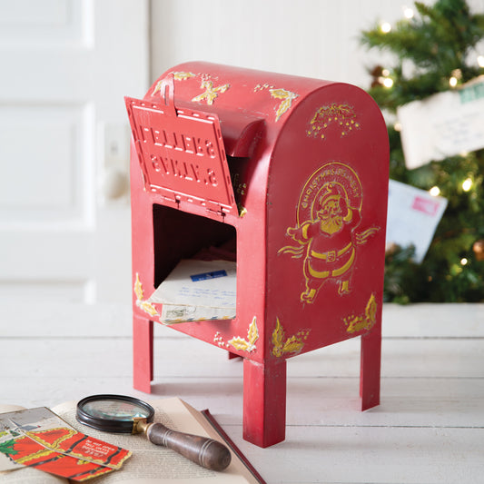 Tabletop Santa's Letters Box