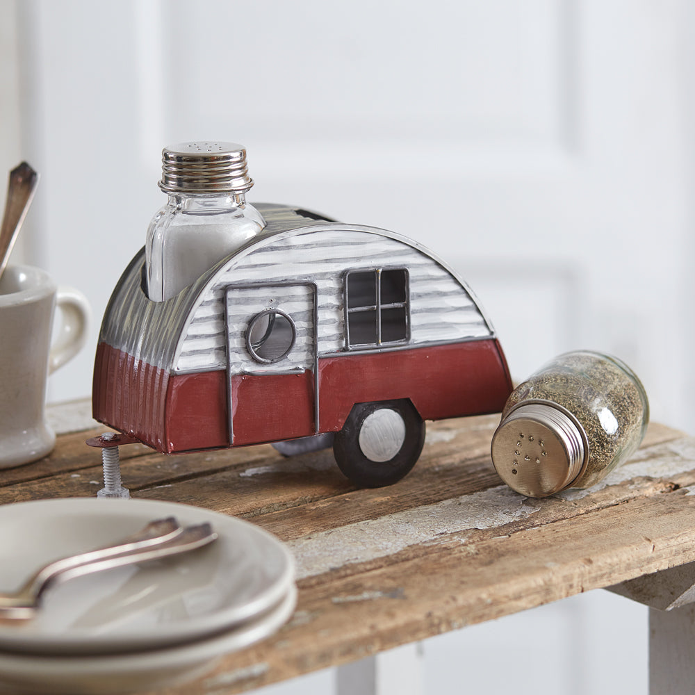 Camper Salt and Pepper Caddy