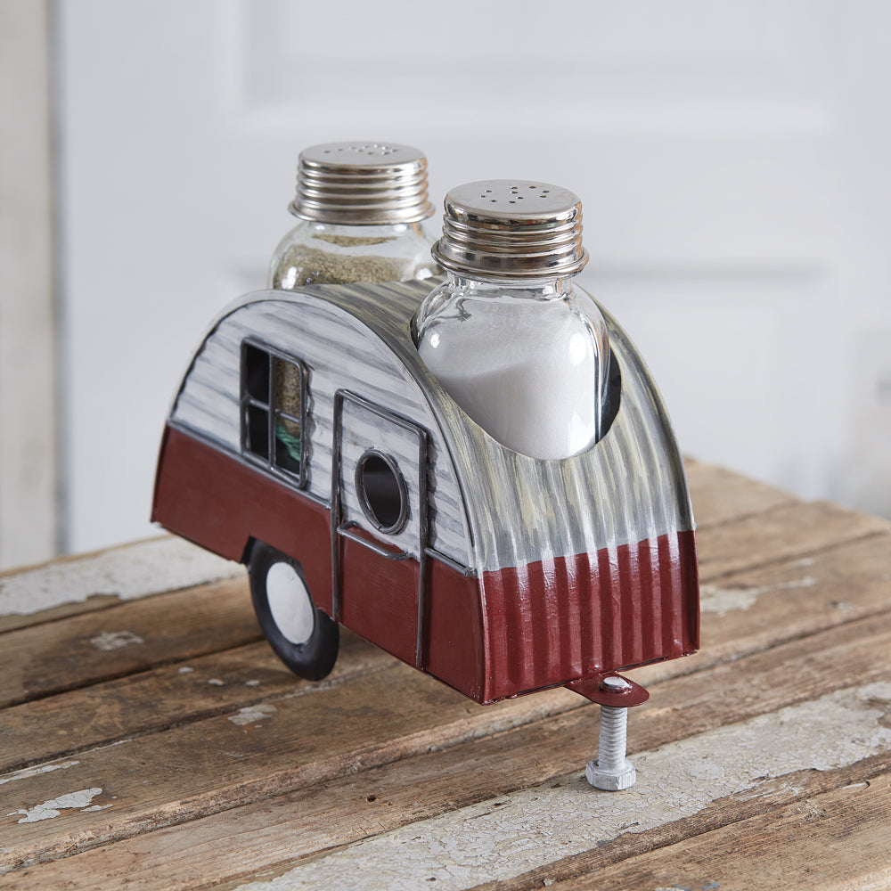 Camper Salt and Pepper Caddy