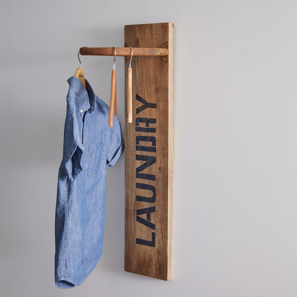 Farmhouse Laundry Drying Rack