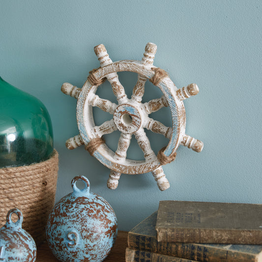 Nautical Wheel Wall Decor