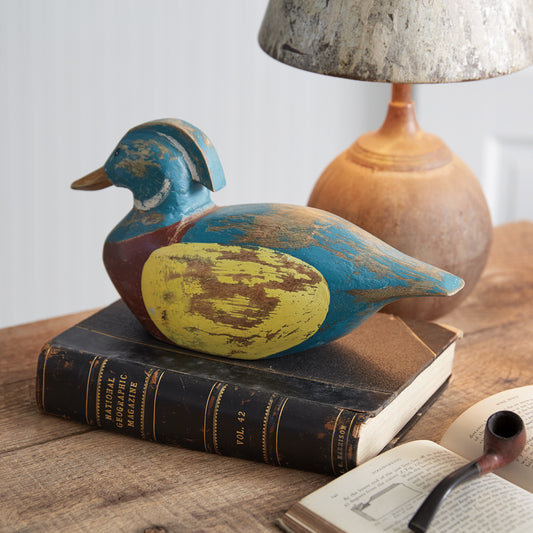 Handcrafted Wooden Duck