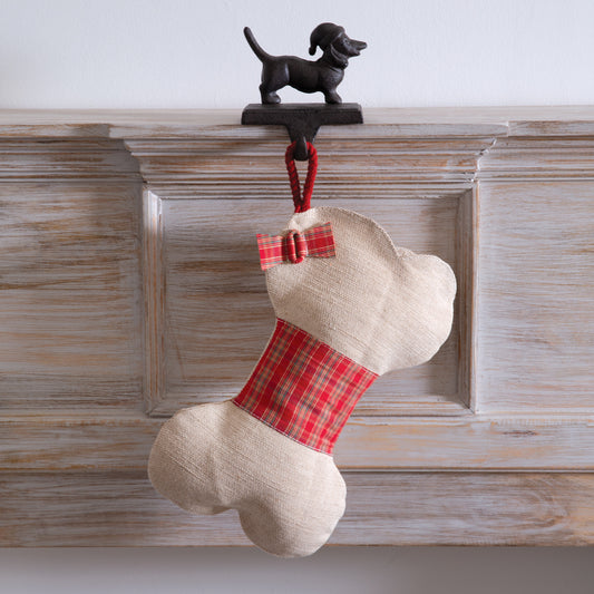 Paw-some Dog Bone Stocking for a Tail-Waggin' Christmas