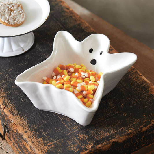 Ceramic Ghost Candy Dish