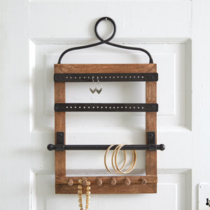 Hanging Jewelry Organizer Display - Countryside Home Decor