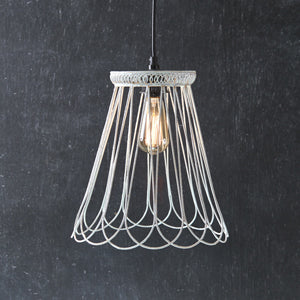 Lampshade Frame Pendant Light - Countryside Home Decor