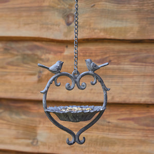 Cast Iron Heart Feeder - Countryside Home Decor