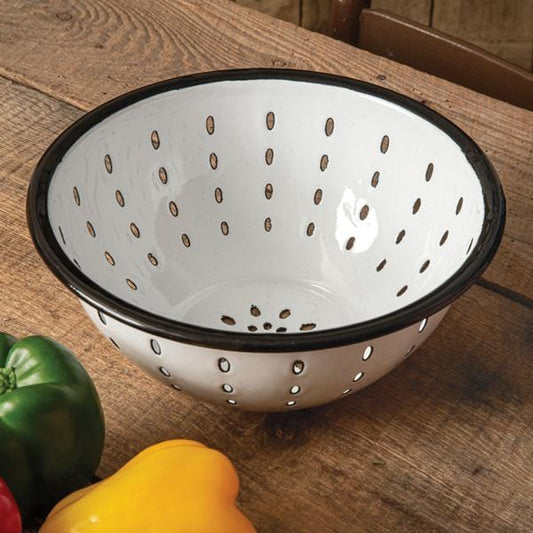 Enamel Colander - Countryside Home Decor