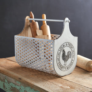 Local Fresh Farmer's Market Produce Basket - Countryside Home Decor