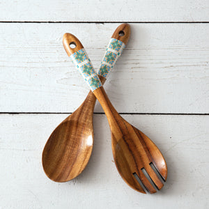 Coriander Salad Server Set - Countryside Home Decor