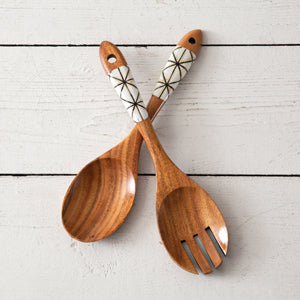 Anise Salad Server Set - Countryside Home Decor