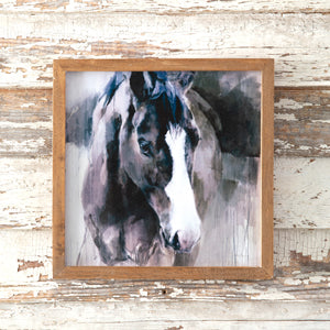 Farm Horse Wall Art - Countryside Home Decor