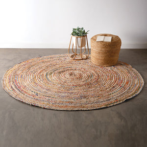 Hand-Braided Area Rag Rug - Countryside Home Decor