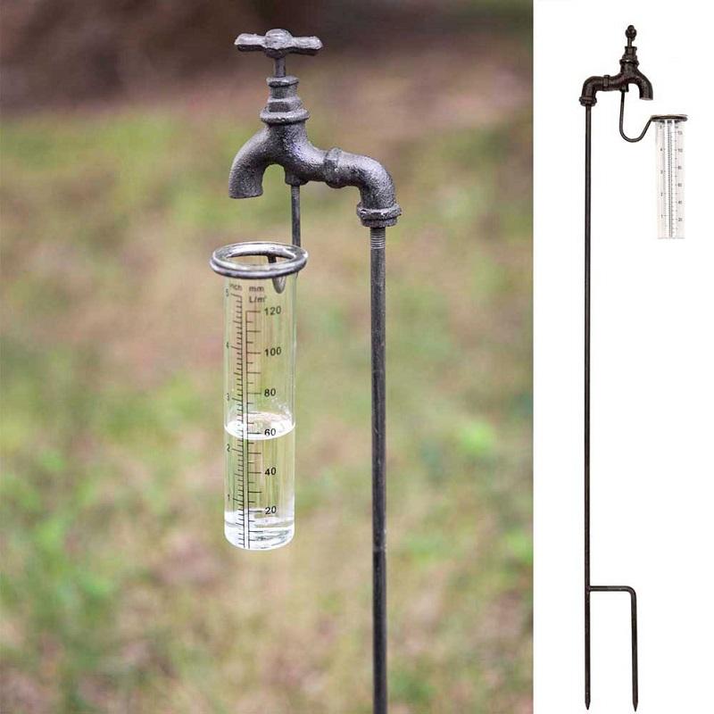 Water Spigot Rain Gauge - Box of 2 - Countryside Home Decor