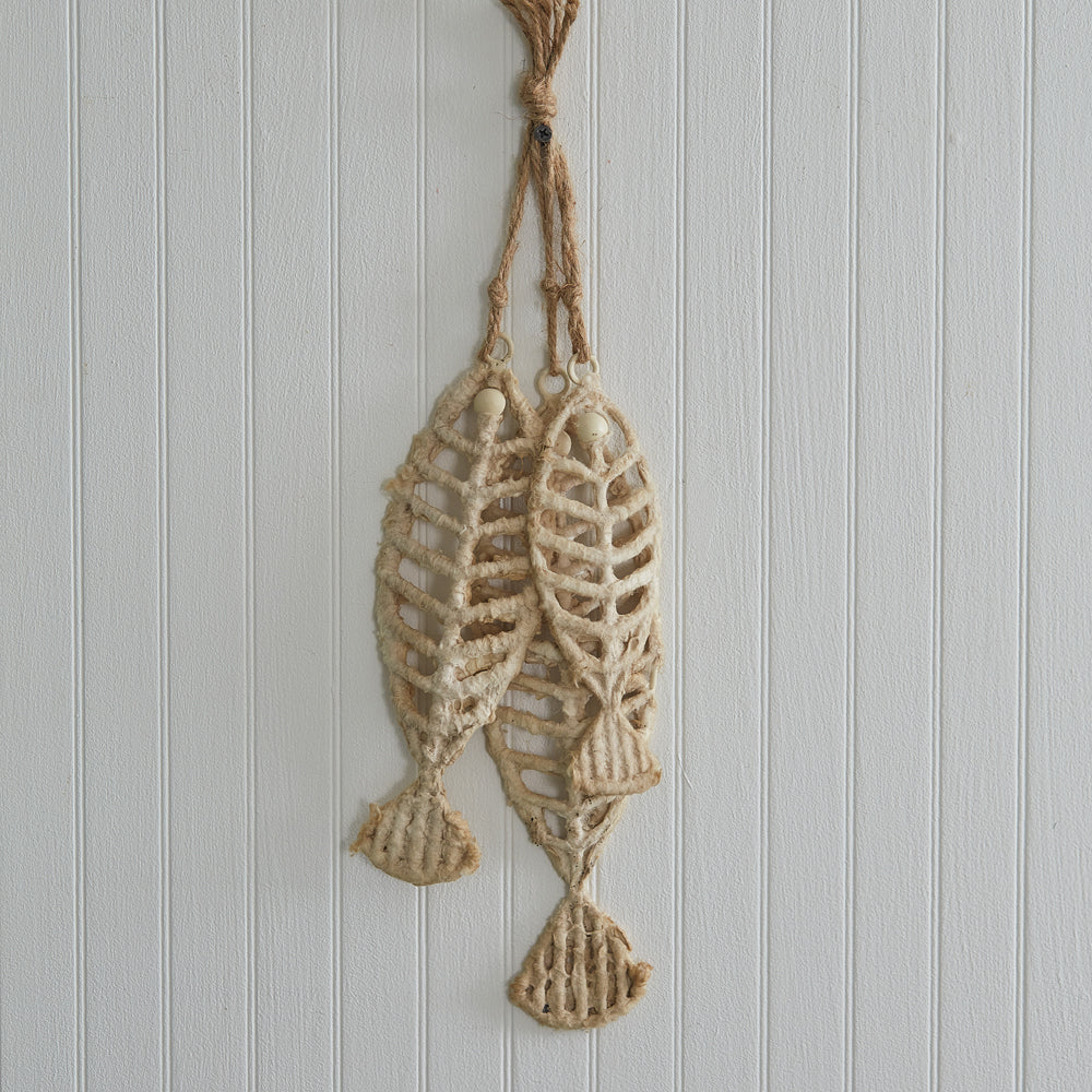 Set of Three Textured Fishbones - Countryside Home Decor