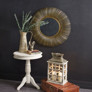 Golden Sunburst Mirror - Countryside Home Decor