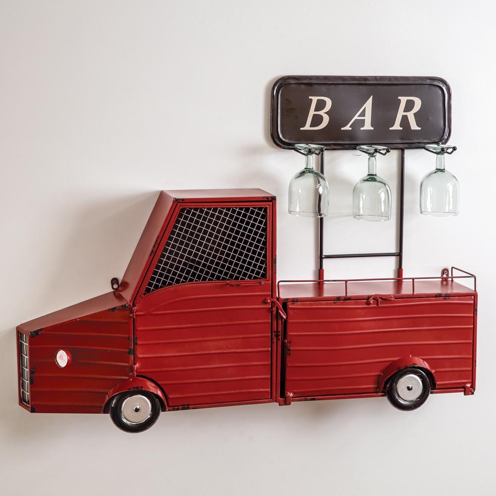 Hanging Truck Wine Bar - Countryside Home Decor