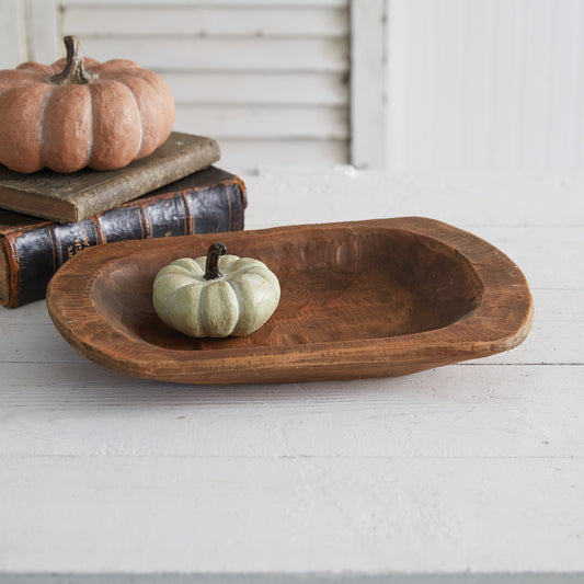 Shallow Dough Bowl