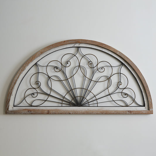 Architectural Semi-Circle Wall Art - Countryside Home Decor