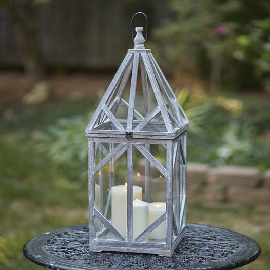 Driftwood Lantern - Countryside Home Decor