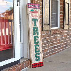 Farm Fresh Christmas Tree Porch Sign - Countryside Home Decor