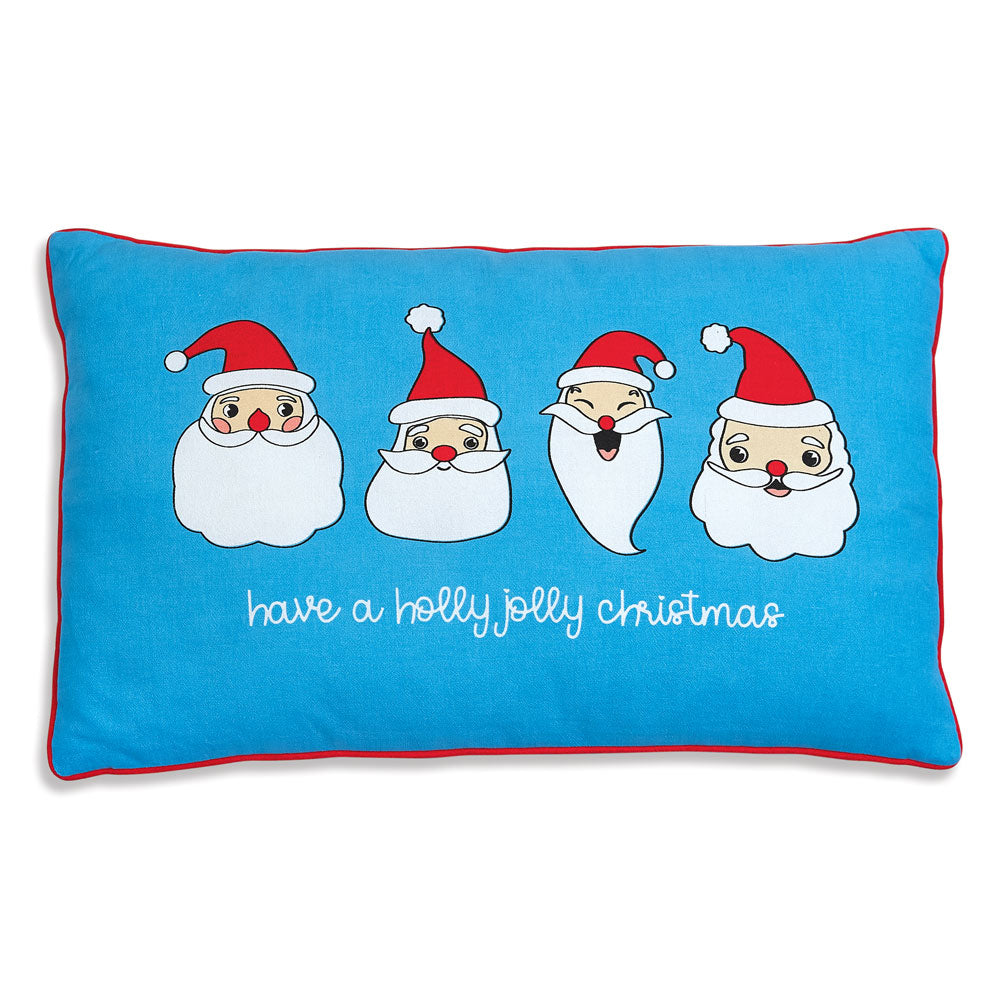 Four Santas Lumbar Pillow - Countryside Home Decor