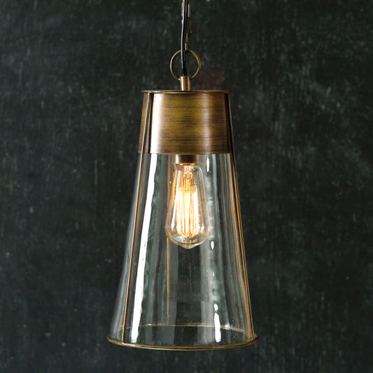 Ernest Cone Pendant Lamp - Countryside Home Decor