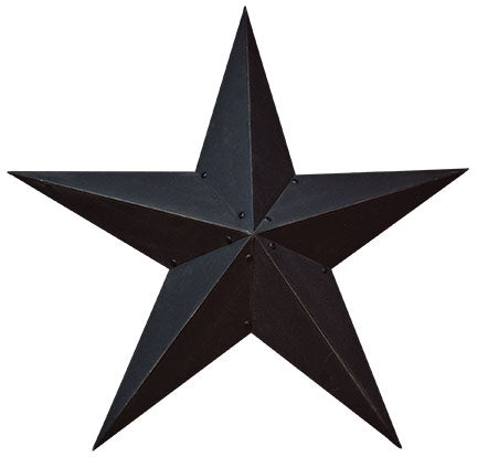 Black Barn Star 36 inch - Countryside Home Decor